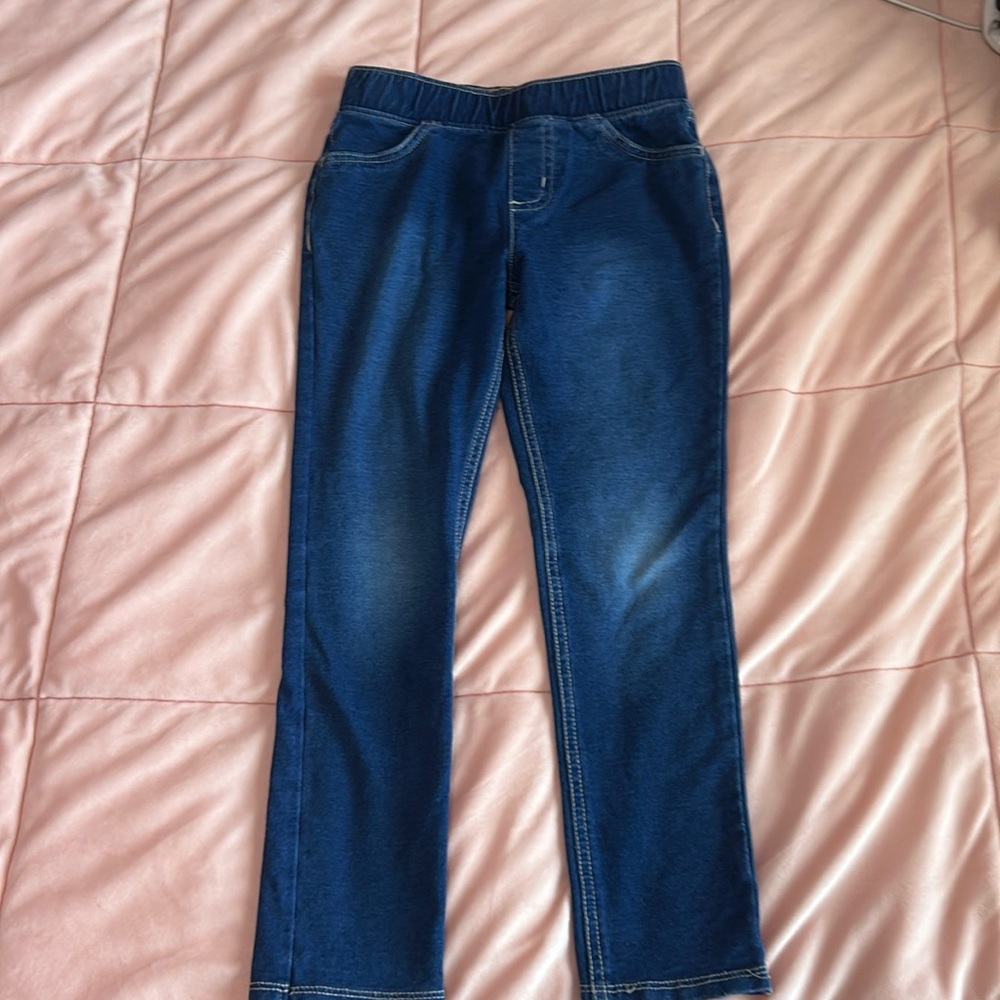 Girls blue jeans